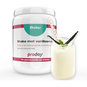 Proday - Protein Shake - Vanille - 17 Shakes - Proteine Shake/Eiwitshake - Geschikt voor het proteïne dieet - Snel en makkelijk bereid
