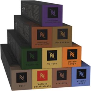 Nespresso Mild pakket - Koffie cups 100 capsules