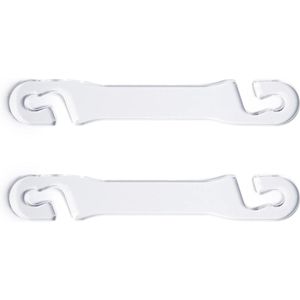 Kabelkorter Spindel voor Hanglampen - Transparant Acrylglas, 150 mm, 2 Stuks