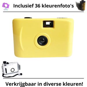 Wegwerpcamera - Met 36 Kleurenfoto's - herbruikbare camera waterdicht voor bruiloft, feesten of vakantie - Analoge Camera