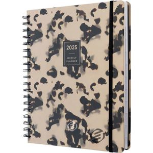 Equivera Weekplanner 2025 - Weekly Planner - Agenda - Kalender - Maandplanner - Famillieplanner