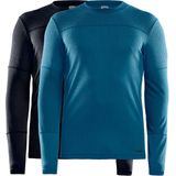 Craft 2-Pack Core - Thermoshirt lange mouw Heren - Ronde hals - XXL - Zwart