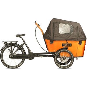 Fongers Cargo 3 Plus 468 Wh Zwart/Bruin Deluxe