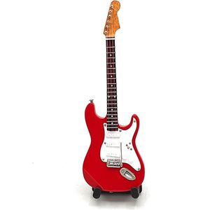 miniatuur gitaar Mark Knopfler Dire Straits 15cm Miniture- Guitar-Mini -Guitar- Collectables-decoratie -gitaar-Gift--Kado- miniatuur- instrument-Cadeau-verjaardag