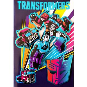 Transformers - Grote 3D wenskaart - met holografisch effect - incl. envelop