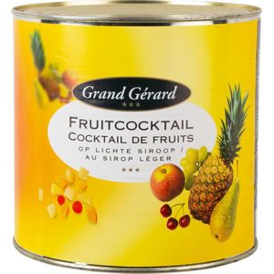 Grand Gérard Fruitcocktail op lichte siroop - Blik 2,6 kilo