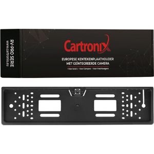 Cartronix RV-400 PRO kentekenplaathouder met camera