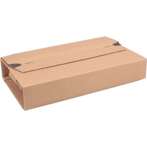 Bankers Box verzenddozen A5+ zelflevend 7,5 x 17,5 x 30 cm bruin