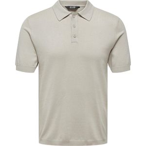 ONLY & SONS ONSWYLER LIFE REG 14 SS POLO KNIT NOOS Heren Poloshirt - Maat XXL