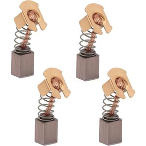 Power Tool Koolborstel Vervanging - 7mm x 7mm x 9.5/12mm - Compatibel met Makita CB430 BHR200 DCS550 - 4 Stuks .