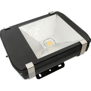 100 watt LED Schijnwerper wit outdoor industrieel ZWART