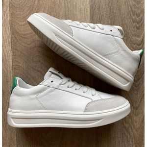 Hip sneaker wit/groen maat 35