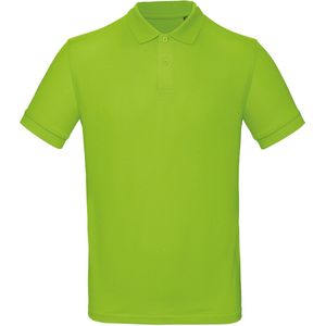 B&C Men's organic polo shirt CGPM430 - Orchid Green - 3XL