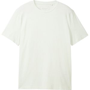 Tom Tailor T-shirt T Shirt Met Streep 1042071xx12 35576 Mannen Maat - L