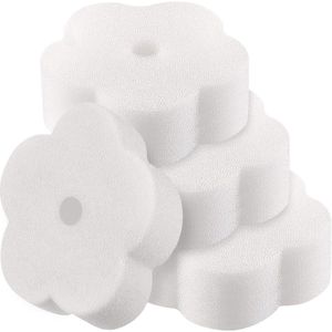 16 stuks absorberende olie magische sponsspons voor whirlpool zwembad en spa-accessoires keuken (in bloemenvorm)