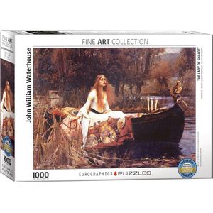 Eurographics - The Lady of Shalott - 1000 - puzzel