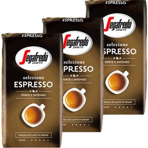 Segafredo Selezione Espresso (Oro) - koffiebonen - 3 x 1 kg