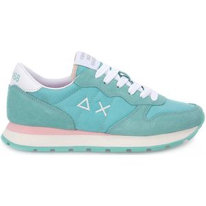 Sun68 Ally Solid Nylon Lage sneakers - Dames - Blauw - Maat 38