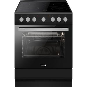 Fagor FACV3004N Keramisch fornuis met aangesloten 2 Fase Perilexkabel - Matzwart - 9 Ovenfuncties