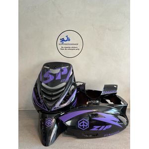 Piaggio Zip - SP pakket - Piaggio Zip Accessoire - Scooter Accessoires - Scooter Stickers - Stickerpakket - Paars