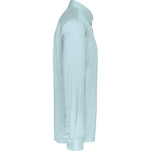 Kariban Overhemd in onderhoudsvriendelijk polykatoen-popeline heren K545 - Ice Mint - 6XL