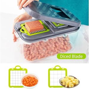 Vegetable Cutter / Multifunctionele Groentesnijder Veg Ui Dicer Salade Chopper
