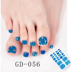 NagelStickers 22 Tips/1Vel Manicure Teen Nagel stickers,Nageldecoratie + Nagelvijlen