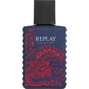 Replay Signature Red Dragon for Man Eau de Toilette Spray 30 ml