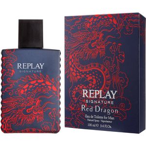Replay Signature - Red Dragon Eau de Toilette for Men - 30 ml