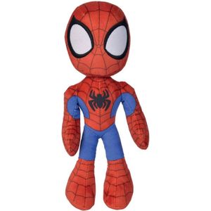 Spiderman Marvel Pluche Knuffel 27 cm (Spidey and his amazing friends) {Superheld Avengers Endgame Plush Toy | Speelgoed knuffelpop voor kinderen jongens meisjes | Spider man, Hulk, Captain America, Iron Man, Thor}