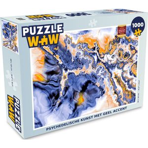 Puzzel Kunst - Vormen - Psychedelisch - Legpuzzel - Puzzel 1000 stukjes volwassenen