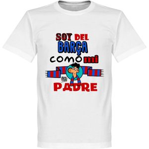 Barca Como mi Padre T-Shirt - 5XL