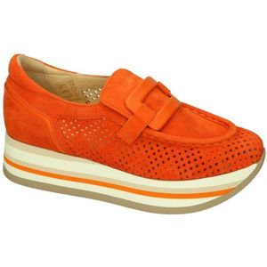 Softwaves -Dames - oranje - ballerina's & mocassins - maat 36.5