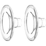 Youha® Silicone Borstschilden - set van 2 stuks - Borstkolf accessories - BPA vrij - Borstschilden - draadloze borstkolven onderdelen - Orginele Youha borstschilden - Maat: 28mm