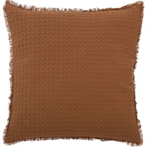 Decoratief kussen met franjes WIDDY, 45 x 45 cm