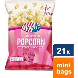 Jimmy's popcorn - Zoet - 21 mini bags