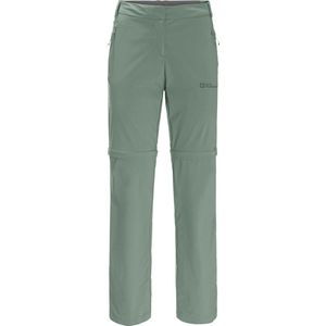 Jack Wolfskin Glastal Zip Off Pants W 1508151-4151, Vrouwen, Groen, Broek, maat: 38