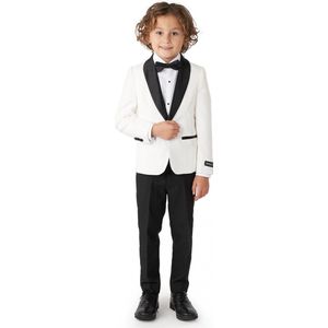 OppoSuits Pearly White - Jongens Tuxedo - Chique - Maat: 4 jaar