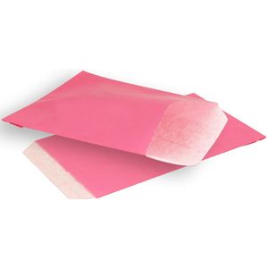 Fourniturenzakjes Roze - 10 x 16 cm - Kraft Papier - 100 stuks - Kadozakjes Fuchsia Roze