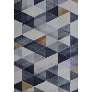 Ikado Vintage tapijt, bedrukt, modern dessin 60 x 110 cm