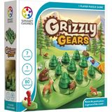 SmartGames - Grizzly Gears - 80 Uitdagingen - Voor 1 Speler - Breinbreker - Pas Op Voor de Beer!