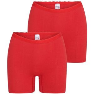 Beeren 2-pak dames Boxershort Softly - lange pijpjes - XL - Rood