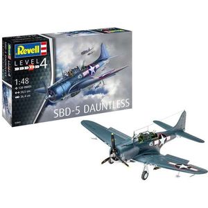 1:48 Revell 03869 SBD-5 Dauntless Navyfighter Plastic Modelbouwpakket