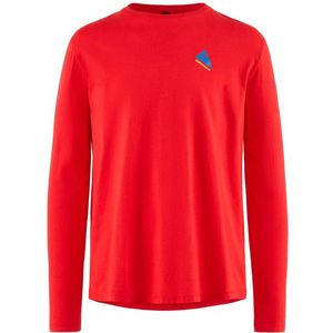 KlÄttermusen Verkstad 1980 Lange Mouwenshirt Rood L Man