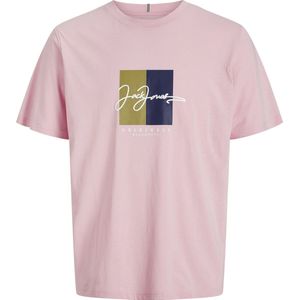 JACK&JONES - JORFREDERIKSBERG BOX SCRIPT TEE SS CN LN - Heren - T-shirts