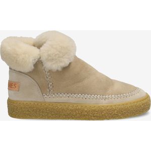 Shabbies Amsterdam Boot Chewy Moux Doubleface Beige - Maat 38 - Dames Laarzen