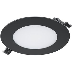Led Inbouwspot Zwart Braytron 6W 470Lm 3CCT Dimbaar