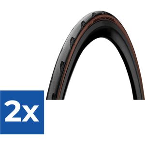 Continental Grand Prix 5000S TR Racefiets Band - 32mm Zwart / Transparant - Voordeelverpakking 2 stuks