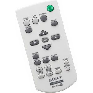 Afstandsbediening geschikt voor de SONY VPL-SW526M beamer, vervangt RM-PJ8 / 1-490-463-11 / 1-490-463-12