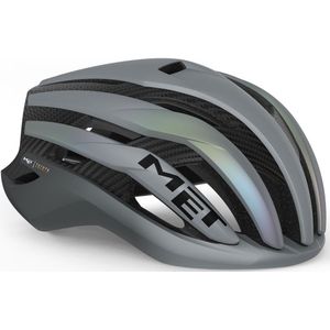 MET Trenta 3K Carbon MIPS Fietshelm - Maat S - Gray Iridescent Matt